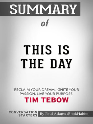 cover image of Summary of This Is the Day